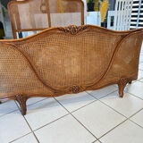 Lit basket in caning Louis XV style 1950