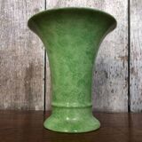 Ancien vase kaiser céramique verte made in germany vintage #a916