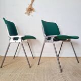 2 chairs by Giancarlo Piretti for Castelli, 1970