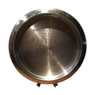 Stainless steel tray "Bistrot de Paris"