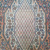 Tapis d'orient persan ancien fait main mazlahan 1,9 x 1,3 m