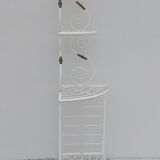 Iron baker's corner shelf