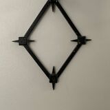 Wrought iron wall lights from the 60s