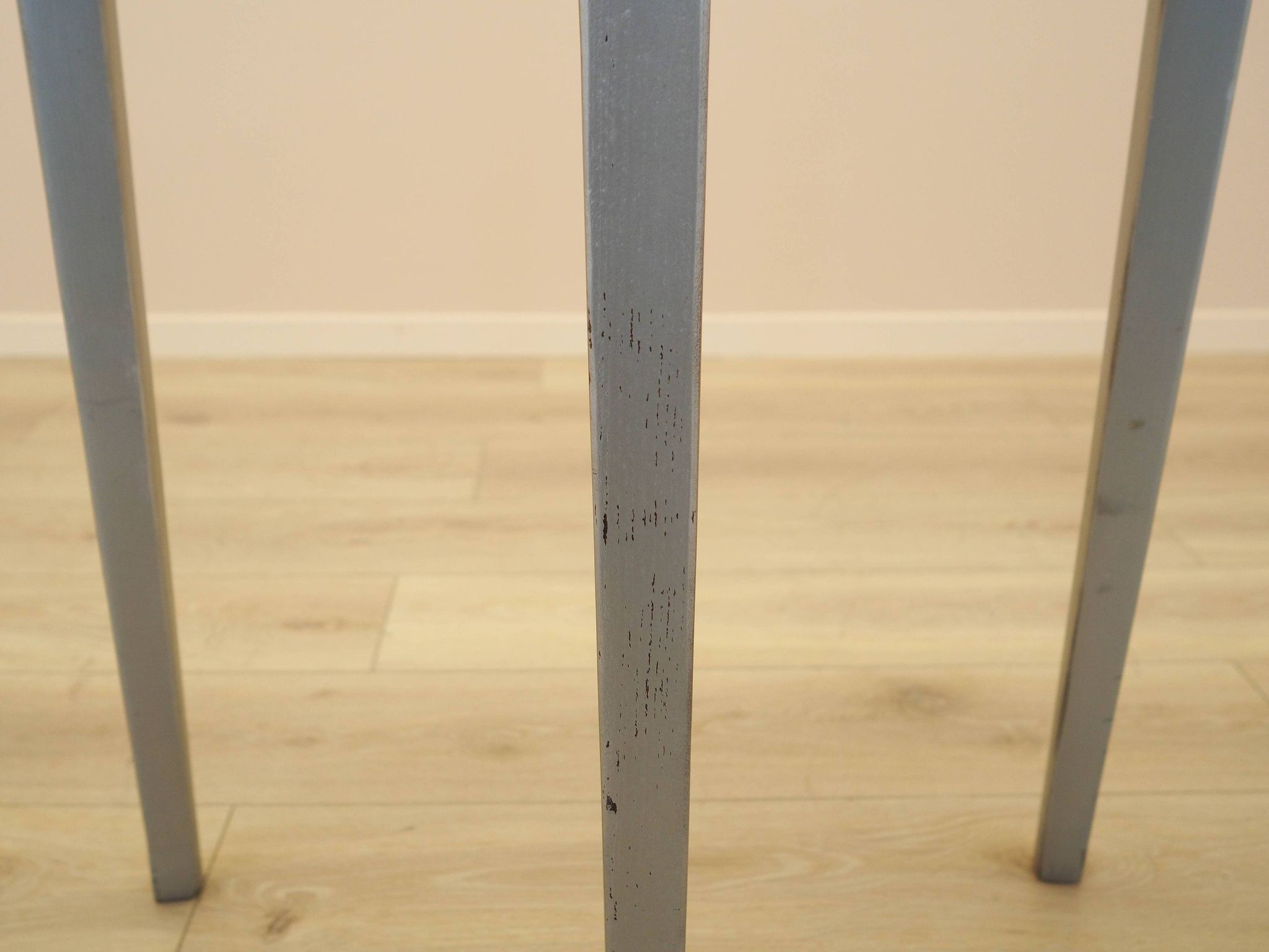 Table console en pin, design danois, années 1960, fabriquée au Danemark