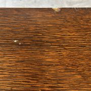 Vintage oak and veneer chest of drawers with 4 drawers.