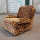 Paire de fauteuils en velours, 1970