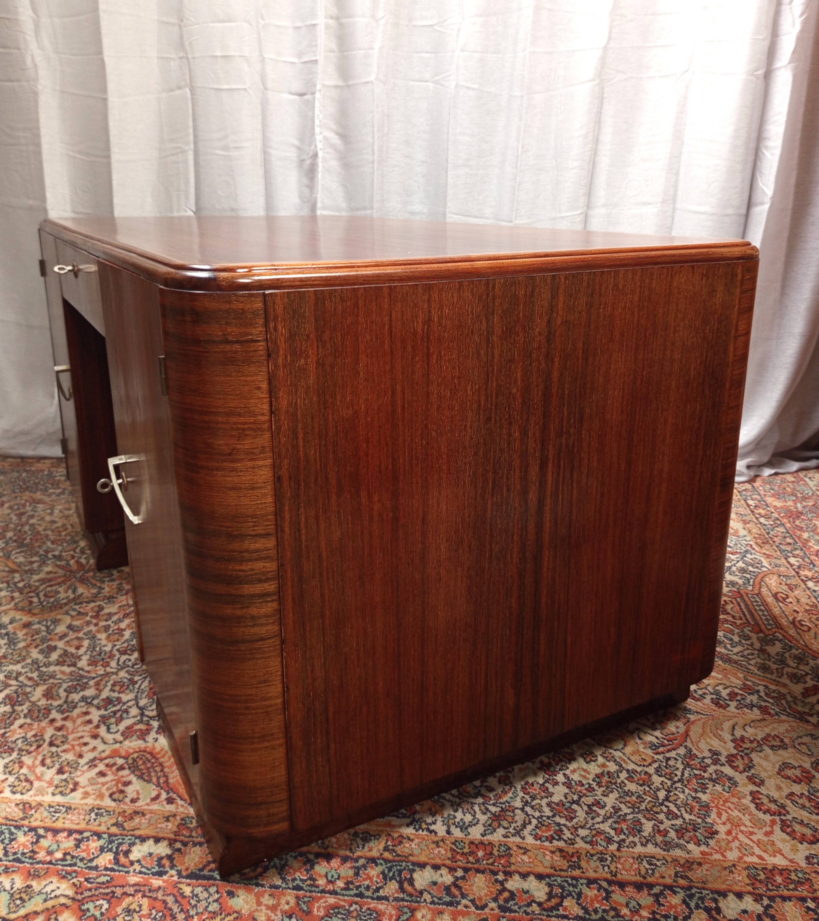 Bureau Art Déco en palissandre