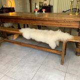 Castle, farm, convent kitchen table