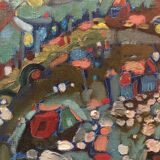 Dreamlike painting contemporary art