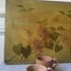 Peinture huile sur carton ancienne