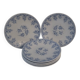 Rivanel 60's blue dessert plates