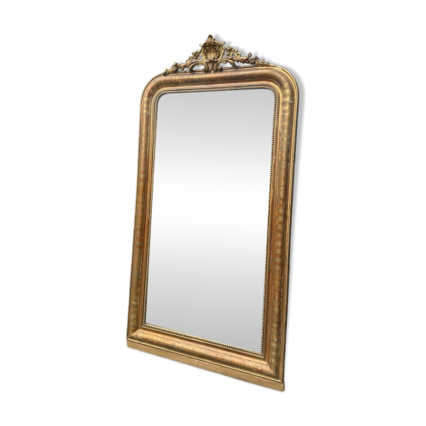 Miroir Louis Philippe à fronton