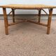 Rattan coffee table by Habitat, 1980s