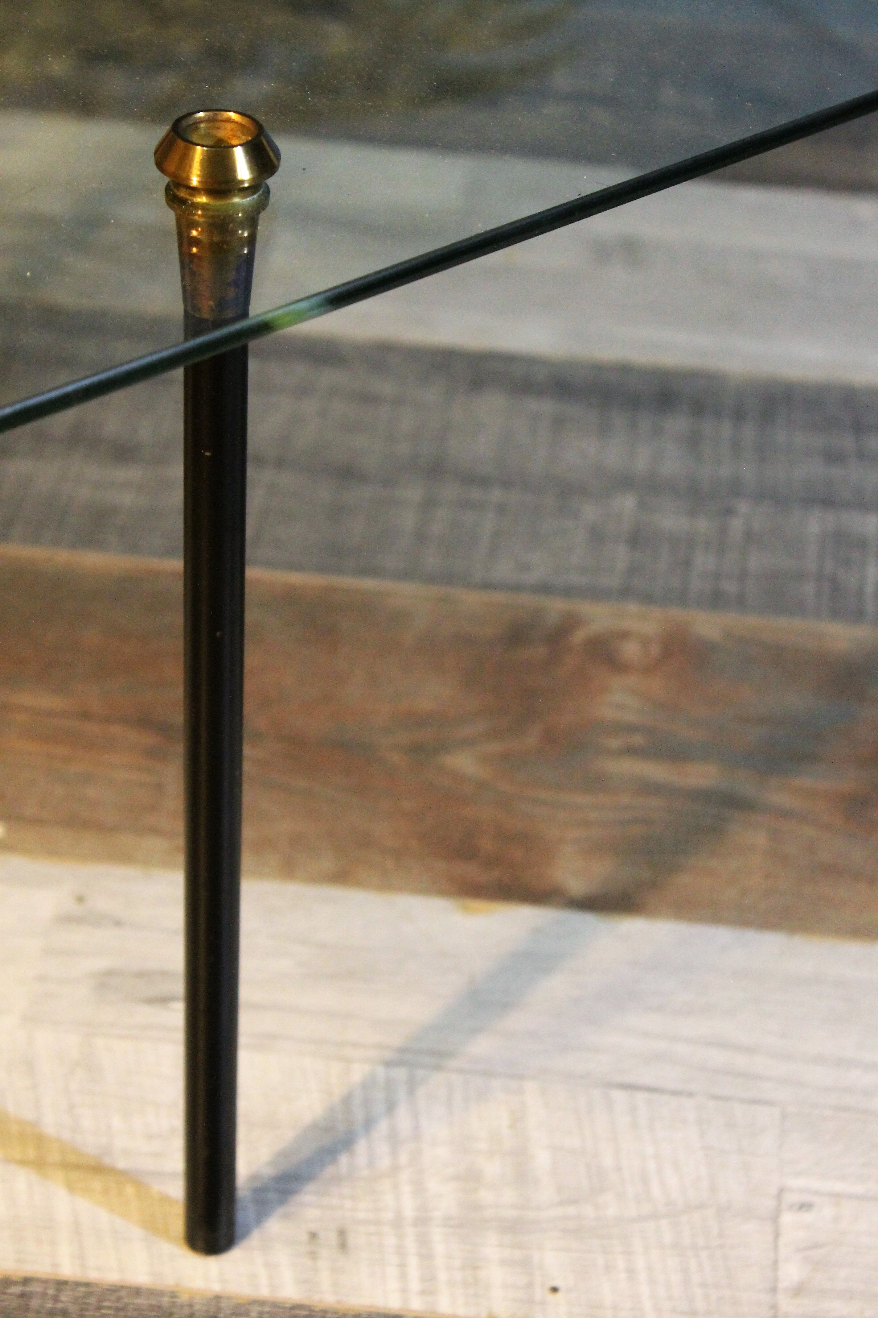 Metal coffee table - 1950s