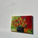 Bouquet de fleurs huile sur toile tableau