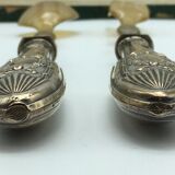 Stuffed silver salad cutlery