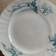 12 antique ironstone dinner plates