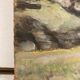 Vintage landscape painting