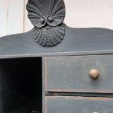 19th-century writing desk in pine