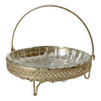 70s aperitif serving dish