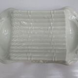 White slurry asparagus dish