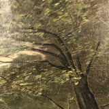 Oil on canvas early twentieth century