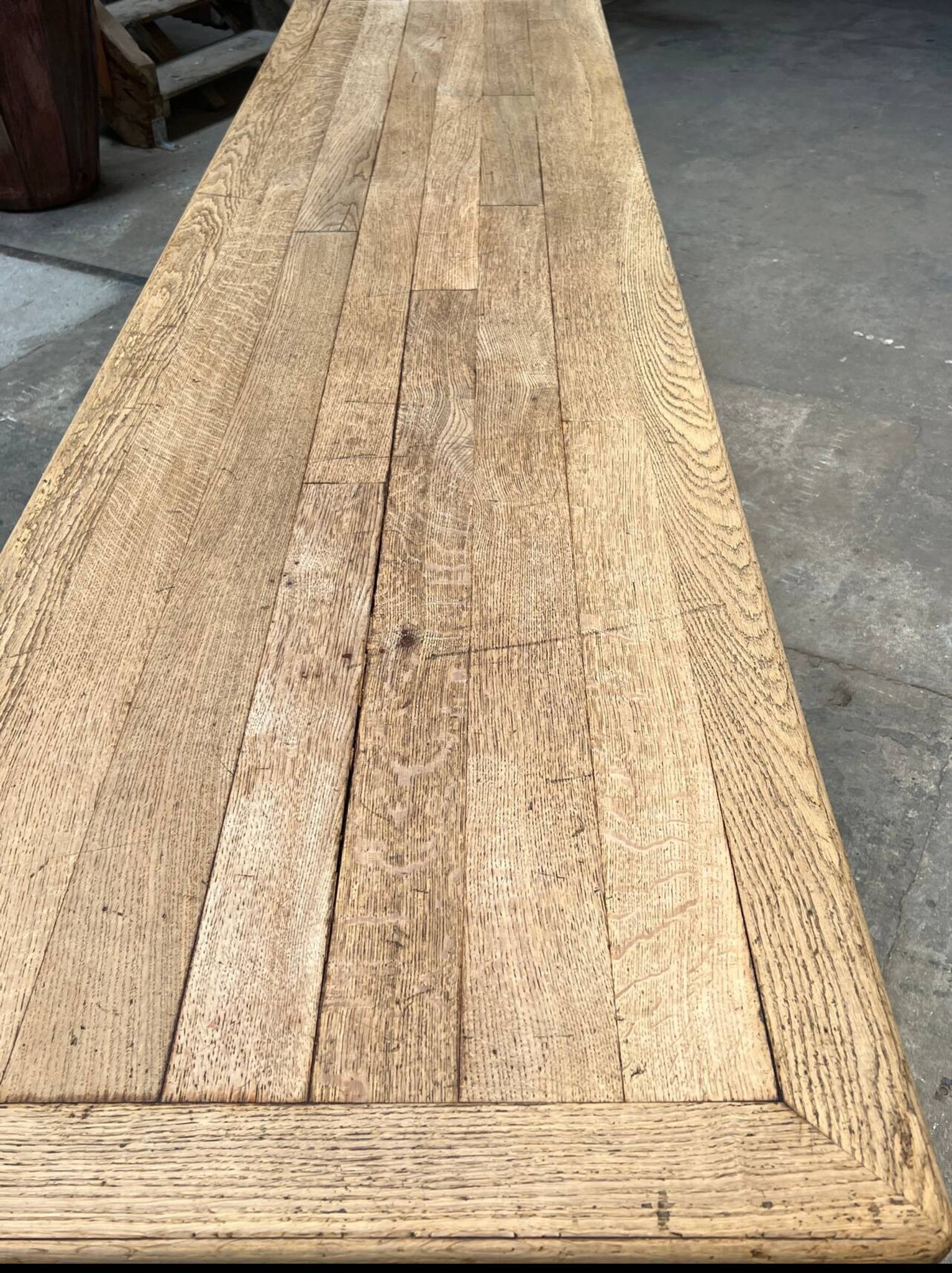 Table de drapier en chêne XIX eme