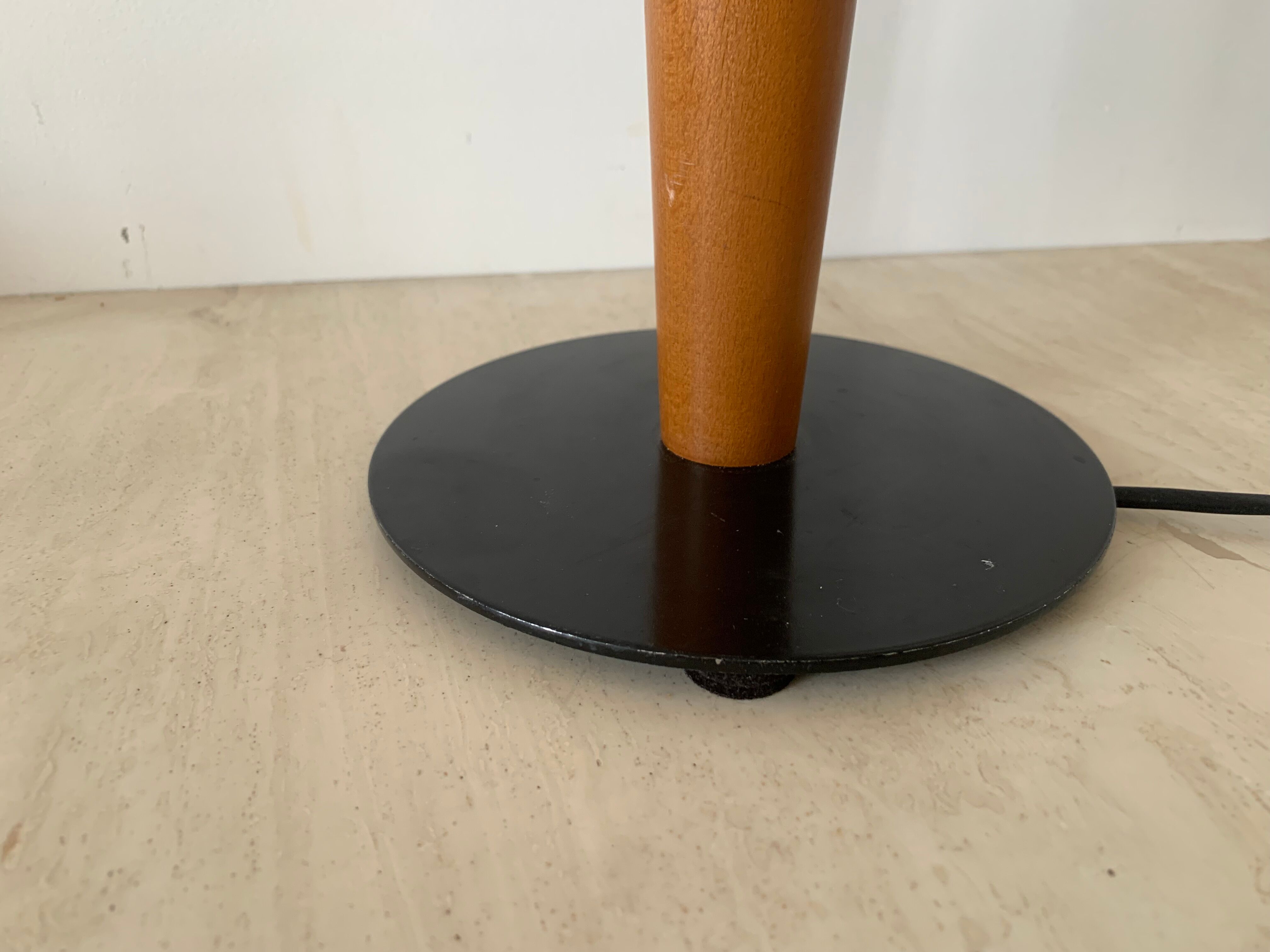 Mushroom lamp Aluminor 80s