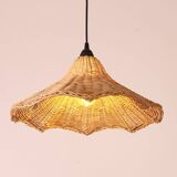 Rattan set of 2 Pendant Light