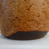 Large Scheurich vase, fat lava decor, 60s