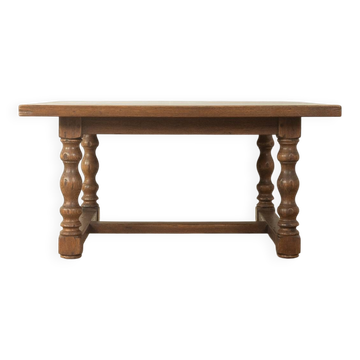 Brutalist coffee table from around 1970 with square top