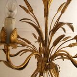 Lampe à gerbe de blé de style Hollywood Regency