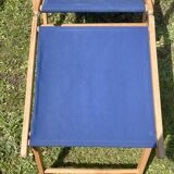Chilean with armrest and wooden footrest