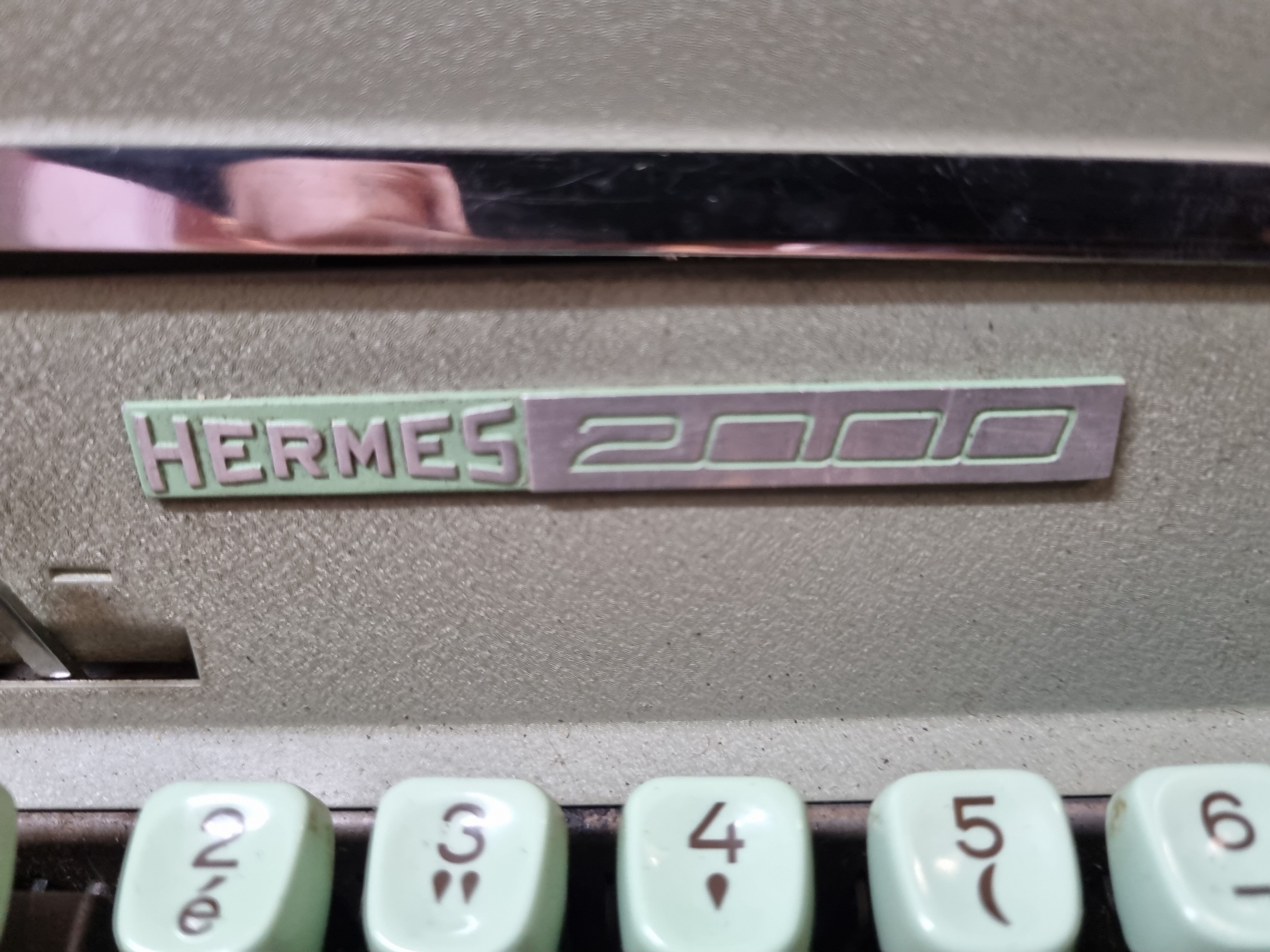 Hermès typewriter from 1970