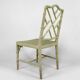 Set of 3 Japanese-style chairs, France, circa 1900
