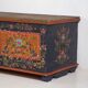 Antique trunk with floral motifs (c.1870)
