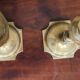 Pair of eighteenth century candlesticks