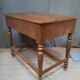 Table burreau rustique à 2 tirroirs