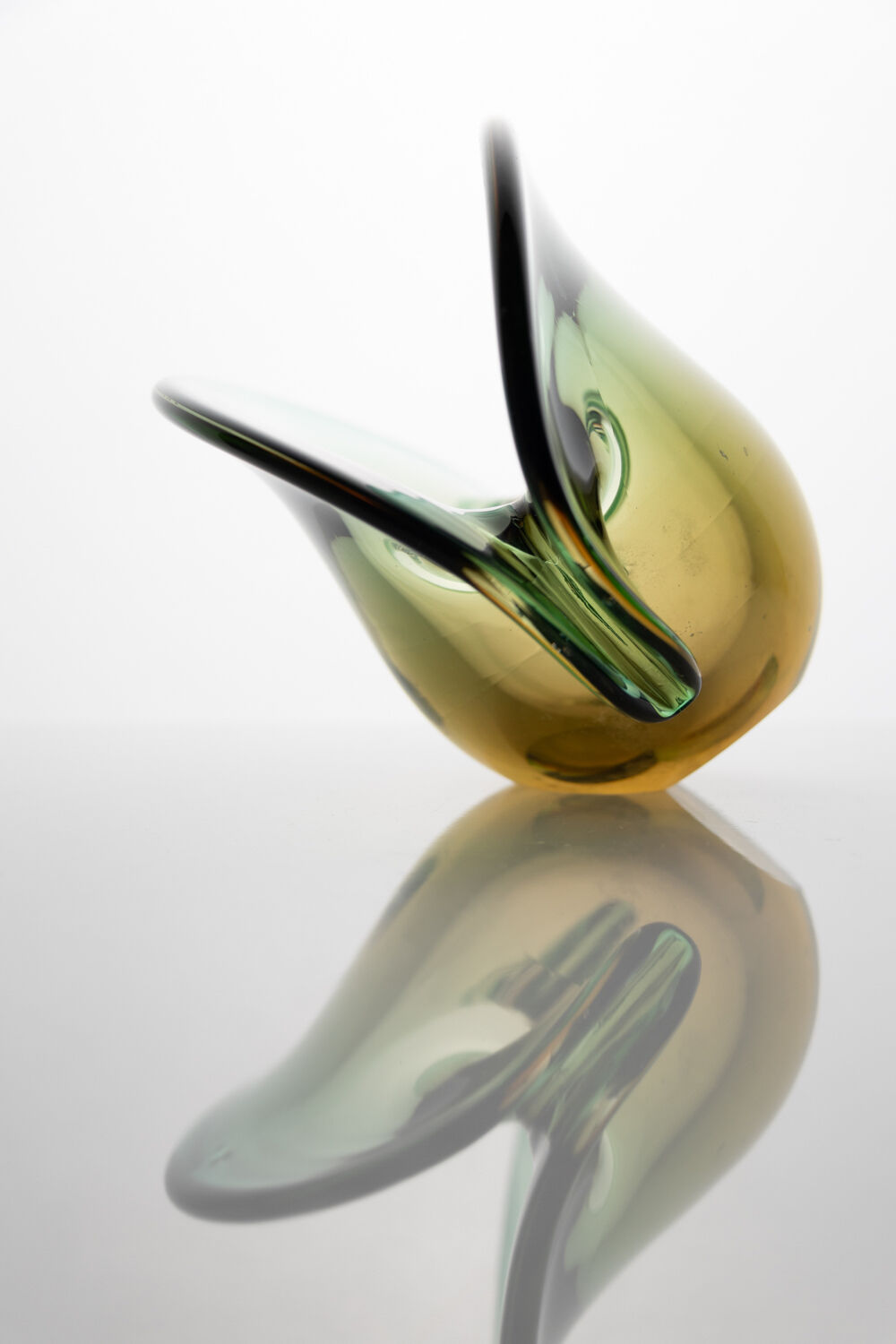 Murano Seguso Dalla Venezia trinket bowl vintage