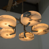 Marble art deco chandelier, 1930