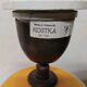 Kostka crackle glazed ceramic lamp base, h: 38 cm, vintage