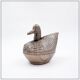 Burmese betel box in the shape of a duck, 1950s