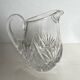 2 crystal pitchers