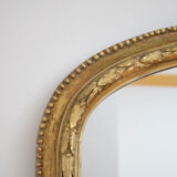 English victorian giltwood wall mirror - 174x138cm