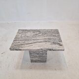 Side table in granite, 1980s