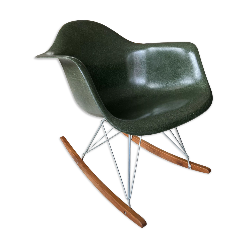 Rocking chair by Charles Ray Eames Herman Miller. Selency
