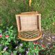 Étagère en osier vintage