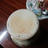 Paire de vases signé Losson en grès décor Japonisant