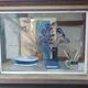 Pierre Marie Rudelle. Blue still life. Oil on cardboard.