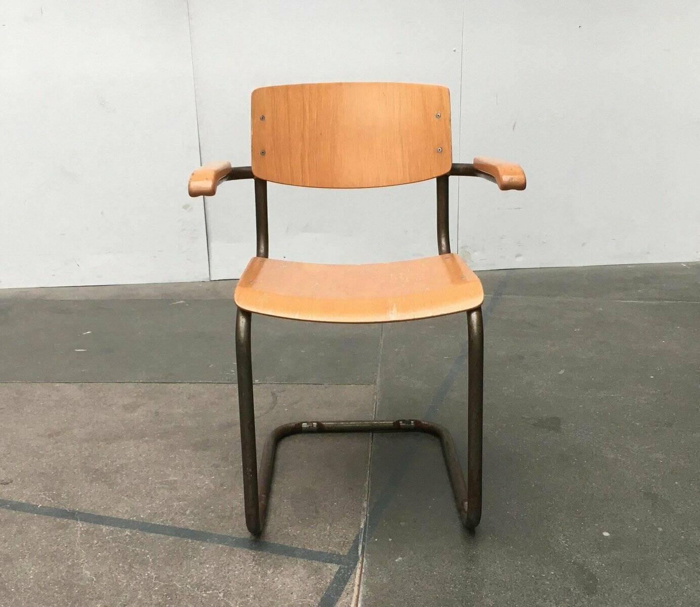 S43F cantilever chair Mid-Century by Mart Stam for Thonet, Germany, 1960s